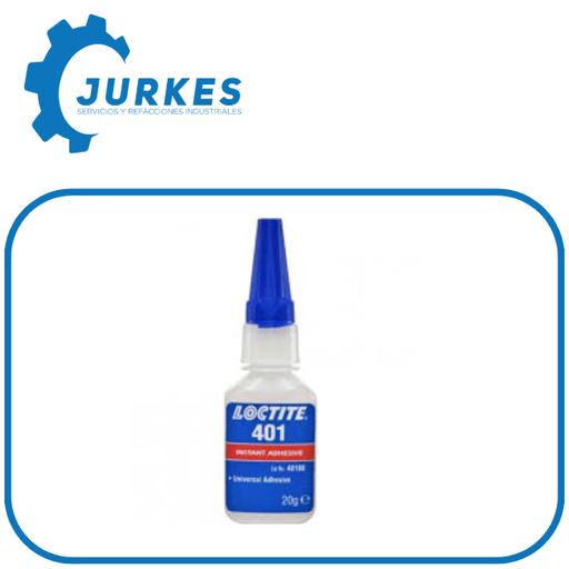 135429 - Adhesivo Instantaneo Baja Viscosidad Insensible A La Superficie 20Gr  (0.70 OZ) (Prisma 401-03) LOCTITE