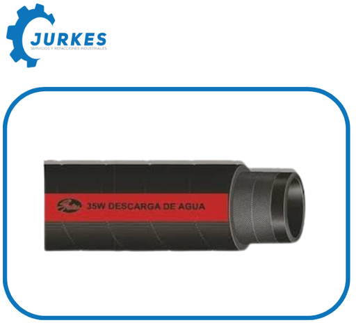 35W11/4X15.24- Manguera  Descarga Agua T 65/-0 LBS 150