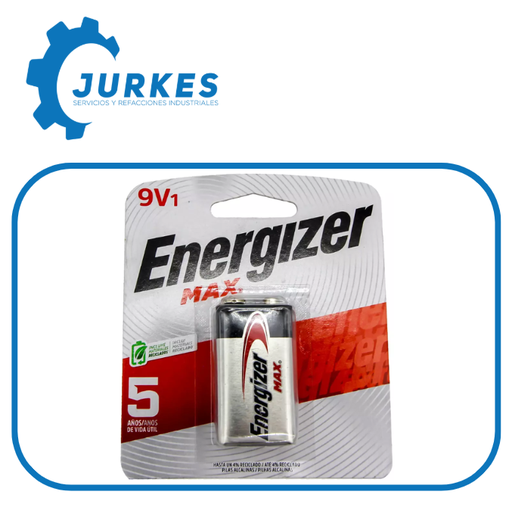 522BP-1 - Pila Alcalina 9V ENERGIZER