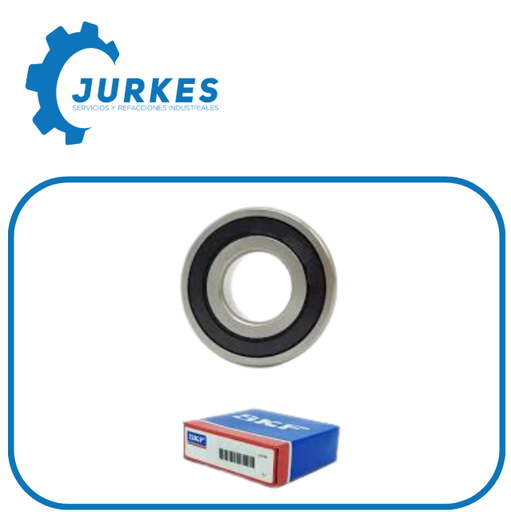 6007-2RS-C3 Rodamiento Rígido De Una Hilera De Bolas SKF