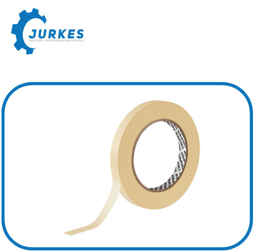 12589-Cinta masking tape de 1/2 x 50 m Truper