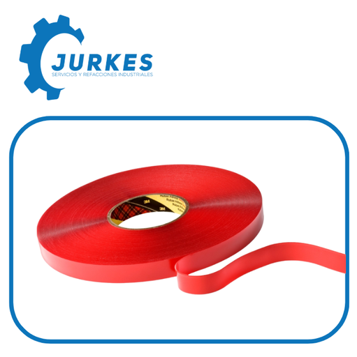 4910-3M - Cinta De Espuma Doble Cara 3/4" (19MM) X 5 Mt VHB Uso Interior