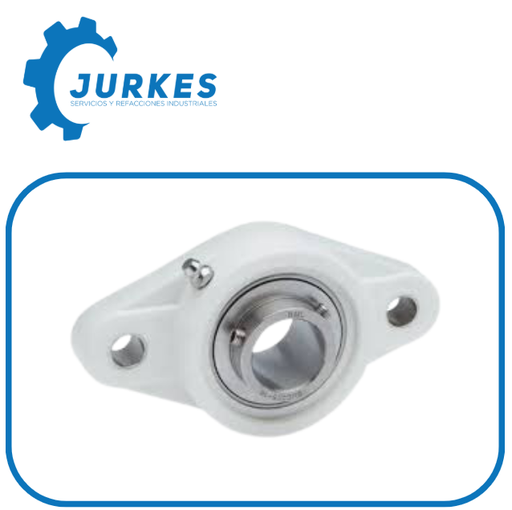 UCNFL-208-24 - Chumacera Termoplastica Pared 2T 1" 1/2 