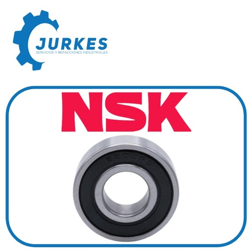 R12-DDU- Rodamiento Rígido De Una Hilera De Bolas NSK