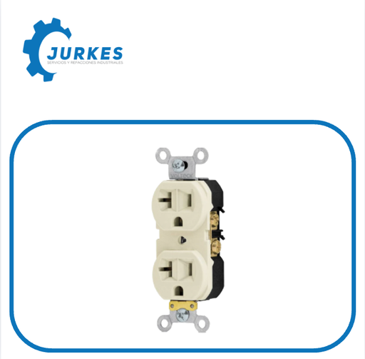 48311 - Contacto Duplex 2P, 3 Hilos Codo-SG