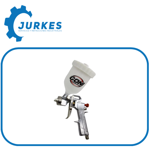 GON-33010- Pistola Para Pintar De Gravedad Vaso Plastico 600Ml Boquilla 1.5 Mm Multiproyectos, (Sustituto De Los Codigos 70, 70K Y 77)