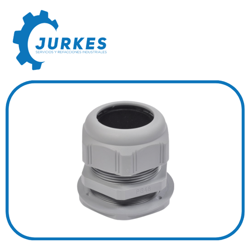 0990332 - 9590710 Conector Glándula Nylon Negro 1/2"