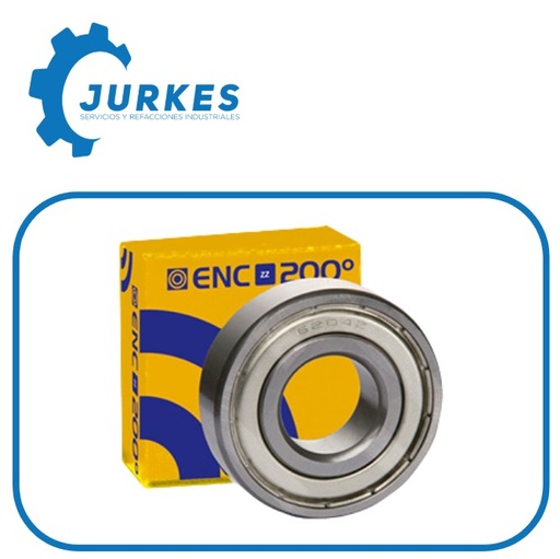 6007-ENC-ZZ-330 - Rodamiento Rígido De Una Hilera De Bolas Alta Temperatura ENC