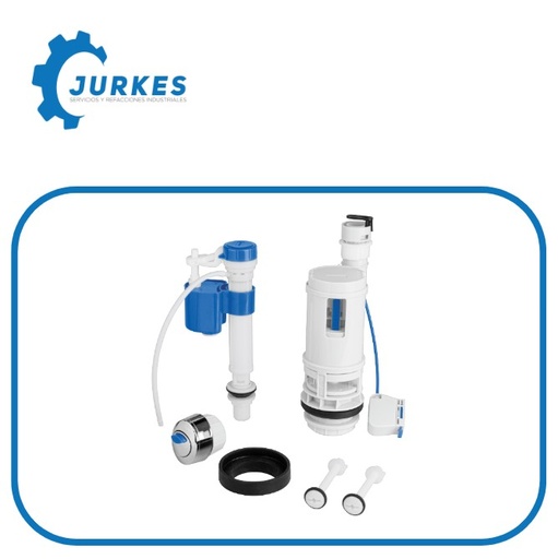 49605 - Juego De Accesorios Para WC, 2" Con Sistema Dual, FOSET