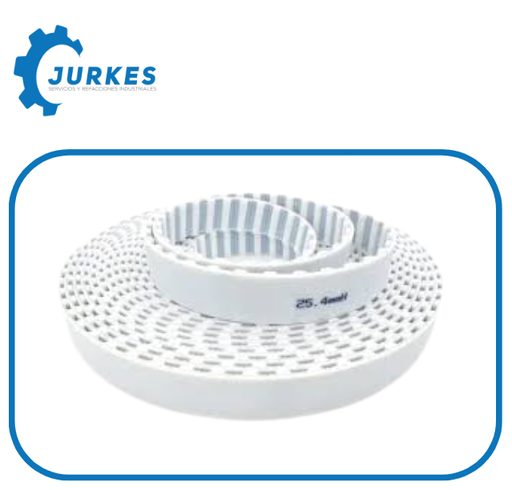 5M-40MMX 4 Mts  - Banda Dentada Abierta 