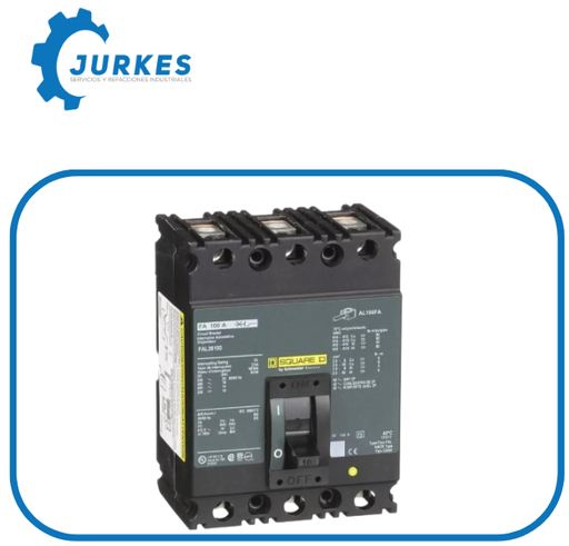 0763150-HDL36125-Interruptor Termomagnetico 3P 125A 600V