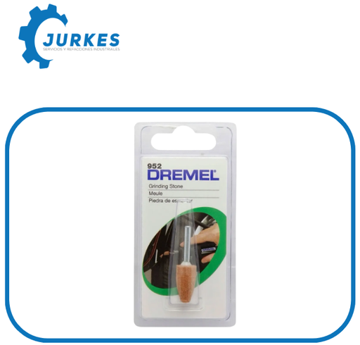 DRE-2615000952- Punta Oxido Aluminio 3/8 Para
 Esmerilado Metales