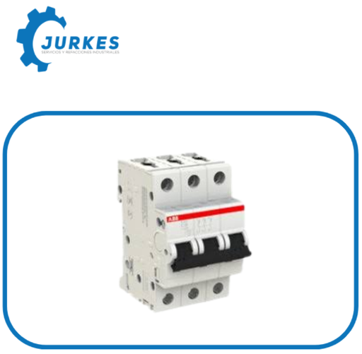 S203-C10 Mini Interruptor 3 Polos 10 Amp S200 Abb