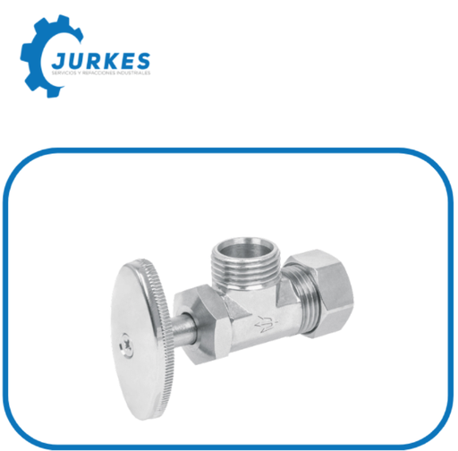 49109- ANG-03- Llave angular 1/2", multivuelta, barrilito, FOSET