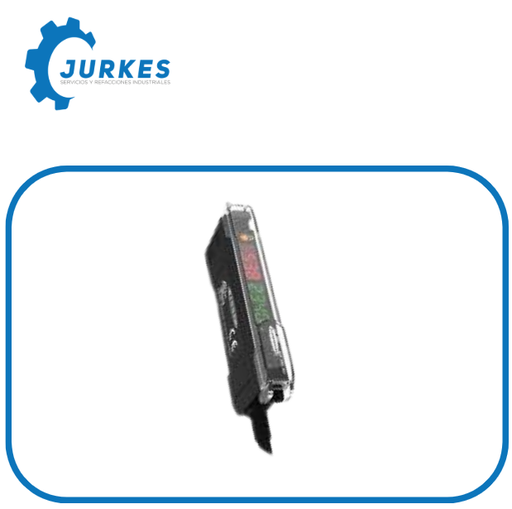 DF-G1-PS-2M (19355)- Dual Display Amplificador De Fibra Entrada De 10 A 30 V Dc Sal 1 Pnp 2 M (6,5 Ft.) De Cable