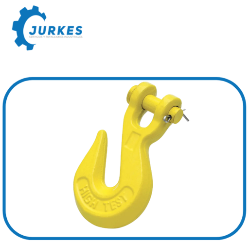 GANCC4- Gancho Para Carga Uso Con Cadena Con Chaveta 1/2" 4173 Kg