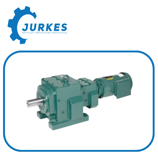 H3G80S03924-1 - Motorreductor BALDOR DODGE QUANTIS Colineal 1HP, 1800RPM, 3Ph, 230/460 VAC, 60Hz, Tefc, Integral 44 Rpm, Rel-39.24:1, Lb-In 1413, F.S. 1, Aceite, Base HB382