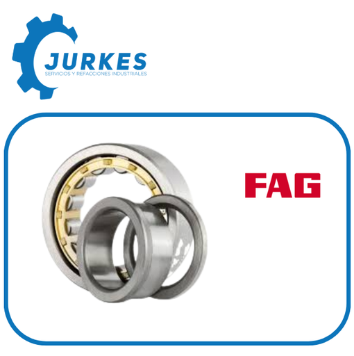 NJ-215-EM1-C3 - Rodamiento De Rodillos Cilíndricos FAG