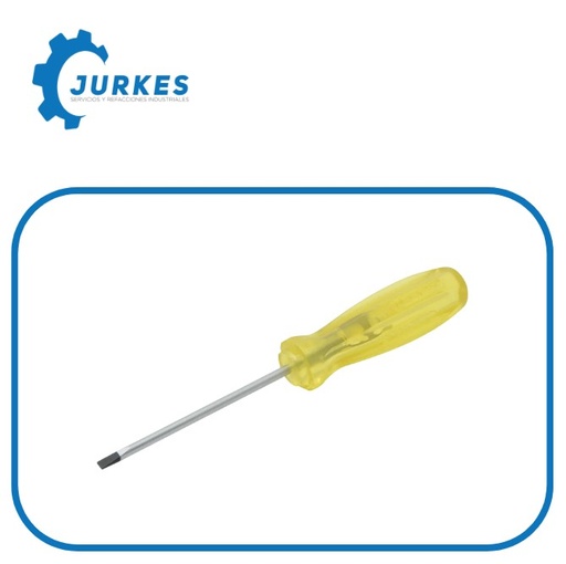 URR-9623 - Desarmador Cabinet 1/8"X3" (Ámbar) 