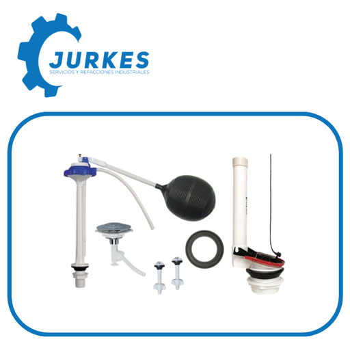 193368 - Juego De Reparación Para Tanque Sanitario De 2" Blanco COFLEX