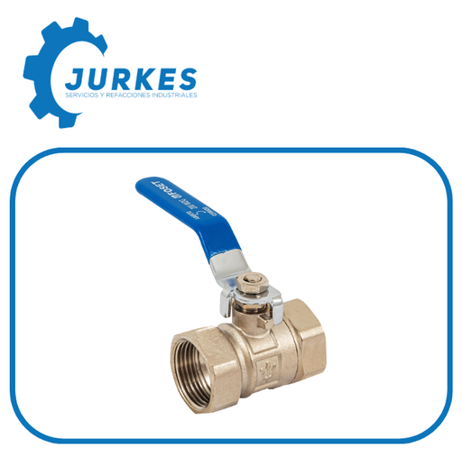 49002 - Válvula De Esfera De Latón, Roscable 1" FOSET