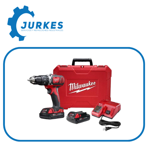 MW-2607-21CT - Kit Inalámbrico De 1 Herramienta Rotomartillo 1/2'' M18™ Con Carbones 18 Voltios Ion De Litio Con Una Batería Compacta 1.5A + Cargador