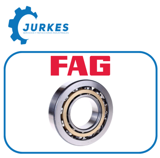 7208B-XL-JP- Rodamiento De Una Hilera De Bolas De Contacto Angular FAG