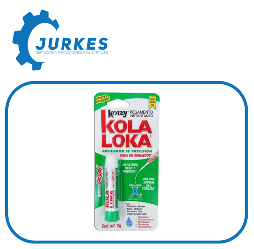 K-1 - Adhesivo Instantáneo Uso General 02Gr KOLA LOKA