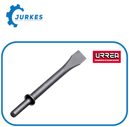 URR-86MN4- Cincel Punta Plana Redondo 7"