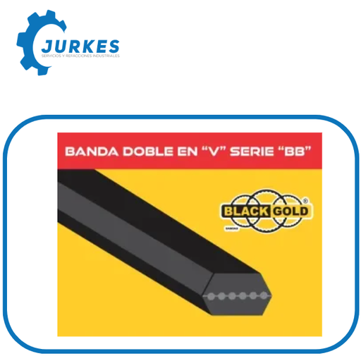 BB-60 - Banda Clasica Doble B-60 BLACK GOLD 