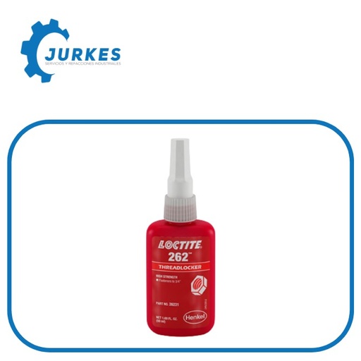 262-50 - Fijador De Roscas, Resistencia Alta LOCTITE 262 50Ml