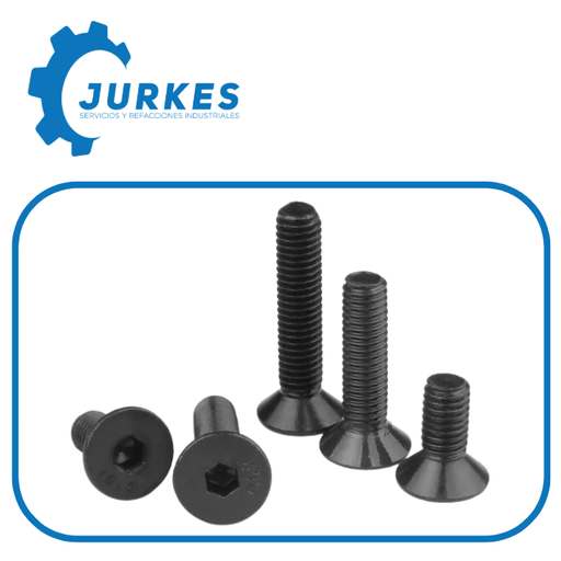 TCA-10-24X1/2 - Tornillo Cabeza Allen Plana 3/16 X 1/2
