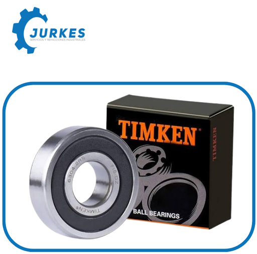 6304-2RS-C3 - Rodamiento Rígido De Una Hilera De Bolas TIMKEN