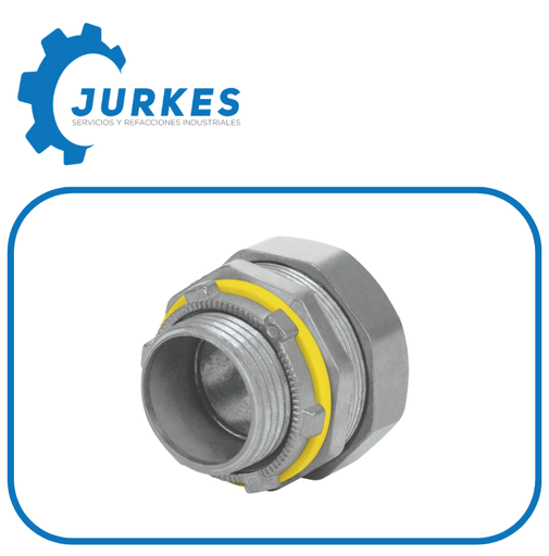 0990507 - 9560050 Conector Recto Para Tubo LIQUIDTIGHT 1/2
