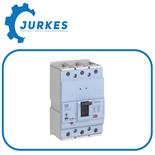 0044615 - 12102746 DWB250N250-3DF-00-000M Interruptor En Caja Moldeada 200-250A 220/440VCA WEG