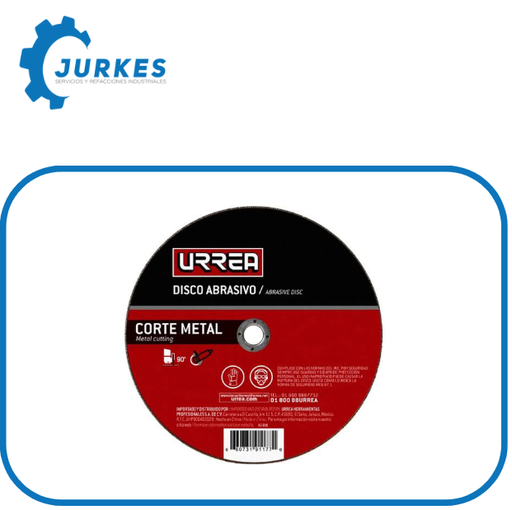 AMSD07-Tipo 27 7"X1/16"X7/8" Para Corte De Acero Inoxidable