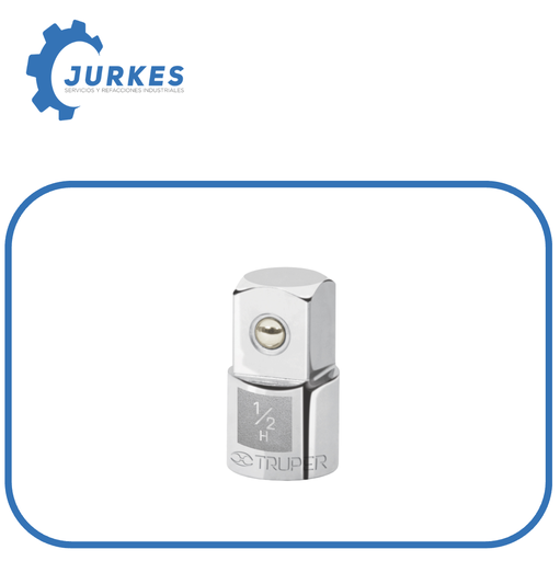 13426- Adaptador para matraca de cuadro 1/2' a cuadro 3/4' TRUPER